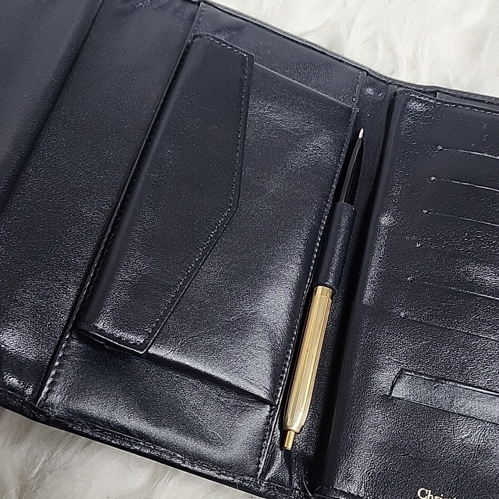 Dior Blue and Beige Women's Wallet - Picture 9 of 9